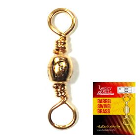 Вертлюг LJ Barrel Swivel Brass 020 / 10шт.