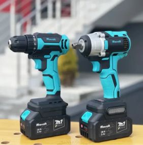 Набор аккумуляторного инструмента в кейсе SET 252 Гайковерт TW 20/350 и Шуруповерт CD 20/50