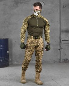 Тактичний костюм flatuot піксель