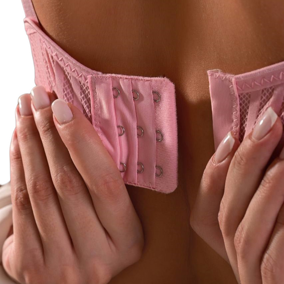 Бюстгальтер женский нейлон розовый 38/85D,40/90D,42/95D,44/100D | Зображення 2