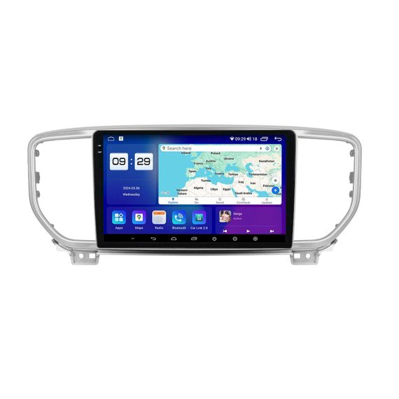 Штатна магнітола серії Mekede M200S 2K під Kia Sportage 4 QL 2018-2020 (KX5) (W1) 9 дюймів