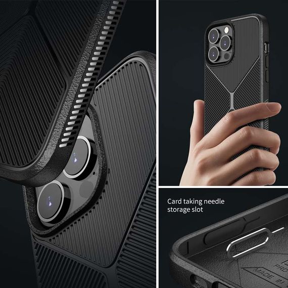 Чехол TPU BlackWood для Apple iPhone 13 Pro Max (6.7") Черный | Зображення 5