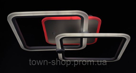 Люстра потолочная LED с пультом A2503/2-RGB-wh Белый 10х41х63 см. | Зображення 8