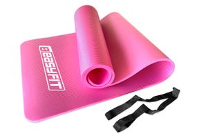 Килимок для фітнесу та йоги EasyFit NBR 10 мм Рожевий (EF-1919-P)