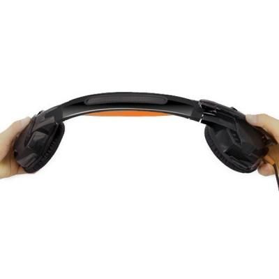Навушники REAL-EL GDX-7700 SURROUND 7.1 black-orange (GDX-7700 SURROUND 7.1 black-orange) | Зображення 5