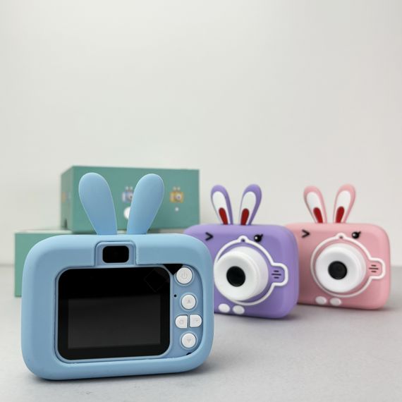 Дитячий фотоапарат X900 Rabbit (Блакитний) | Зображення 5