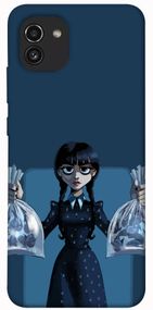 Чохол IBANAN Wednesday Art style 7 для Samsung Galaxy A03