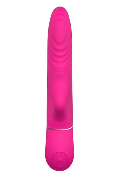 Вібратор-кролик Dreamtoys Essentials Duo Thruster для клітора, рожевий Sex Aura | Зображення 3