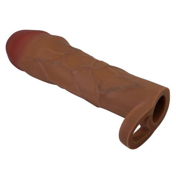 Удлиняющая насадка презерватив Pretty Love - Hani 2" Brown, BI-026255-1 sexstyle | Зображення 4