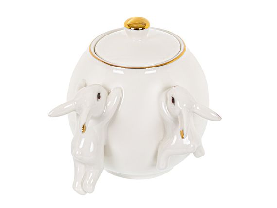 Фарфоровая сахарница Rabbit 15см