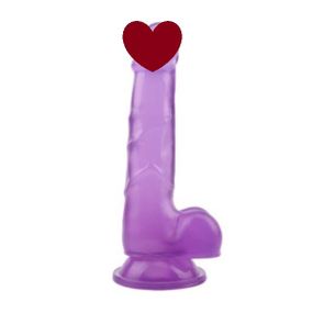 Фалоімітатор 7.7 Inch Dildo, Purple sexstyle