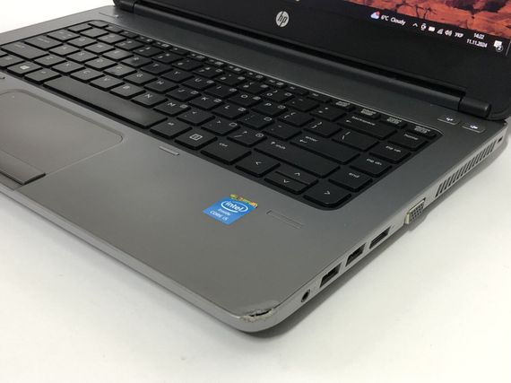 Ноутбук Б-клас HP ProBook 640 G1 / 14" (1366x768) TN / Intel Core i3-4000M (2 (4) ядра по 2.4 GHz) / 8 GB DDR3 / 320 GB HDD / Intel HD Graphic 4600 / WebCam / DVD-ROM / Win 10 Pro б/в | Зображення 8