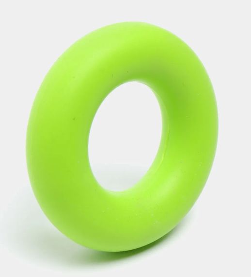 Еспандер кистьовий силіконовий Паверплей PP-4324 Hand Grip Ring Medium 20 кг. Зелений | Зображення 5