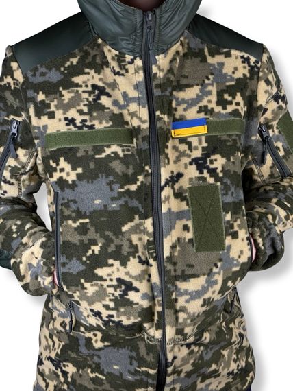 Флісова кофта з капюшоном Піксель XS | Зображення 4