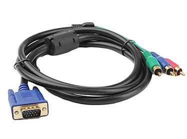 Кабель VGA-3RCA 1.5 м