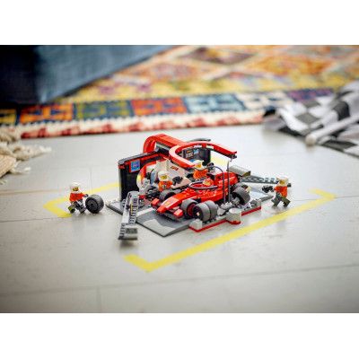 Конструктор LEGO City Пит-стоп и пит-экипаж F1 с болидом Ferrari (60443) | Зображення 4