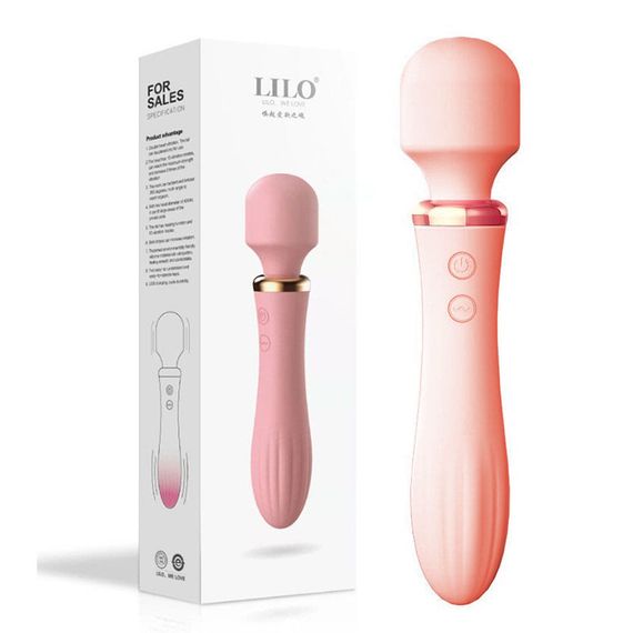 Вібратор двосторонній Babydoll Універсальний. Рожевий B2115-1 | Зображення 8