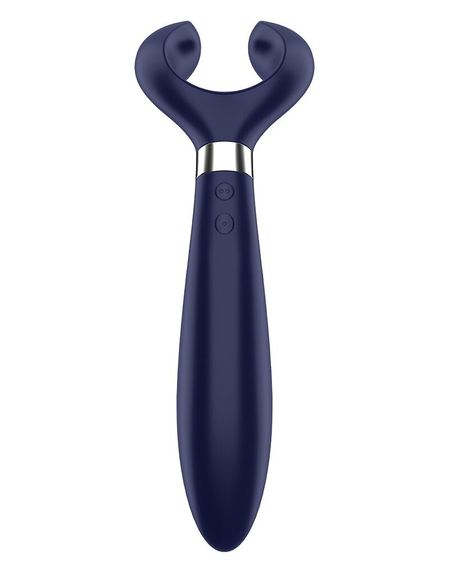 Вибратор для пар Satisfyer Endless Fun Blue, три мотора, многофункциональный