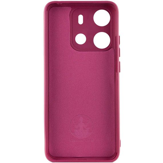 Чохол Silicone Cover Lakshmi Full Camera (A) для Tecno Spark Go 2023 Бордовий / Marsala | Зображення 1