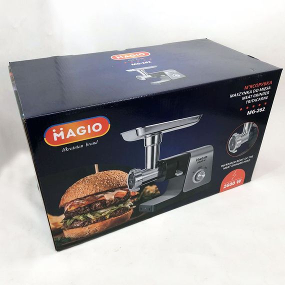 Мясорубки с шинковкой, Мясорубка с легкой чисткой, Домашняя электромясорубка, Мясорубки для колбасок VT-87 | Зображення 2