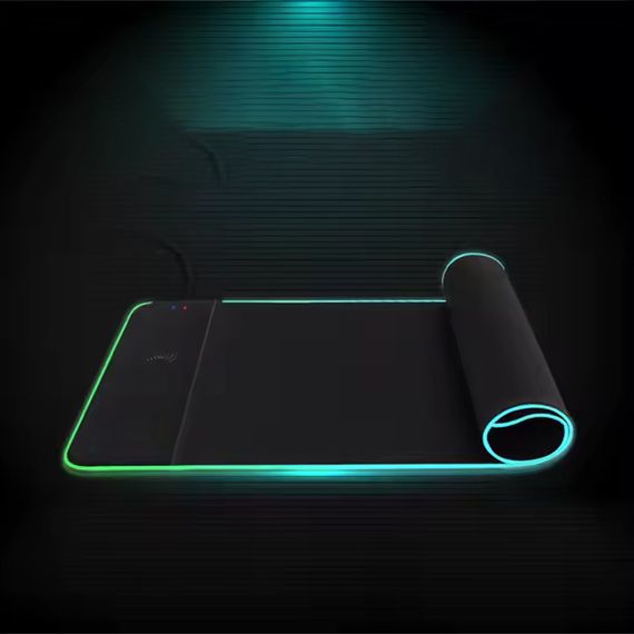 Ігрова поверхня (килимок) STAND JD-S60 з БЗП 15W LED+RGB (800*300*6mm) Black | Зображення 3