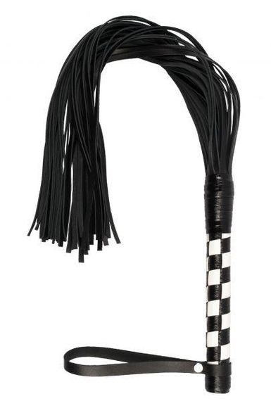 Флогер Premium Leather Flogger, B&W Sex Aura