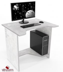 Стол геймерский ZEUS Sputnik Бетон