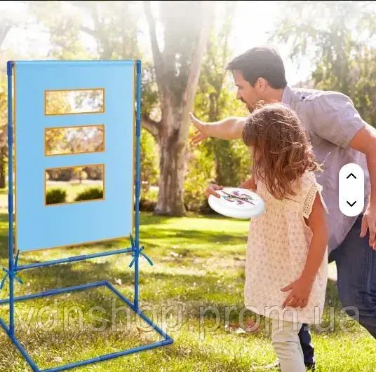 NEW Ігровий набір фрісбі з отвором стійка-мішень Frisbee | Зображення 1