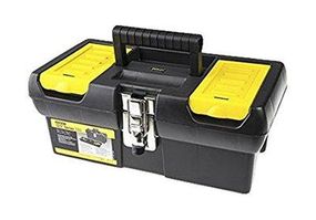 Ящик для инструменту STANLEY series 2000 : 2 органайзери, лоток, металеви замки, М= 318х178х130 мм.