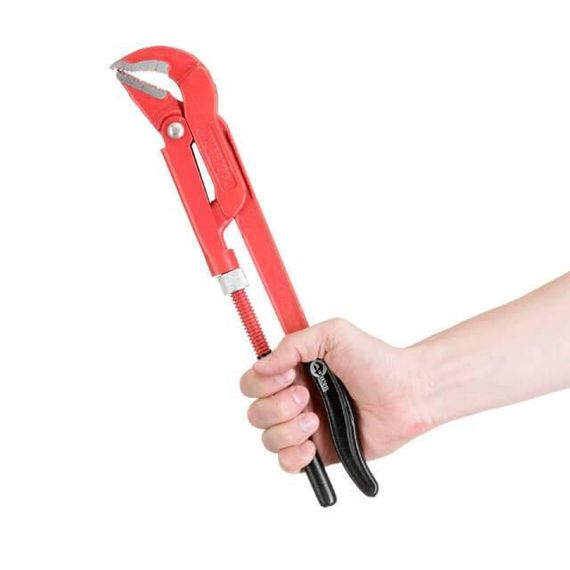 Ключ трубний, 1,5", 45° INTERTOOL XT-2115 | Зображення 2