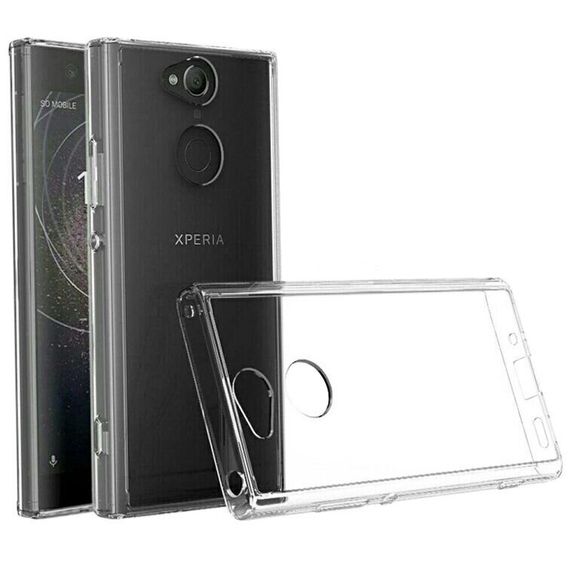 Прозорий Силіконовий чохол TPU для Sony Xperia XA2 | Зображення 2