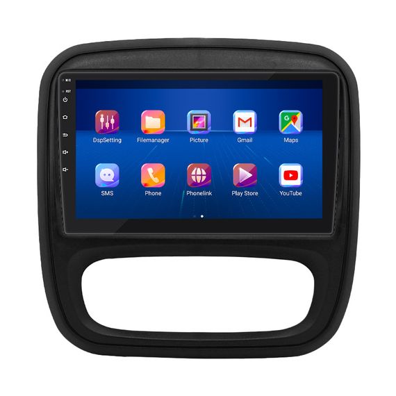 Штатная магнитола 9" Lesko для Renault Trafic III 2014-2021 6/128Gb 4G Wi-Fi GPS Top Рено | Зображення 1