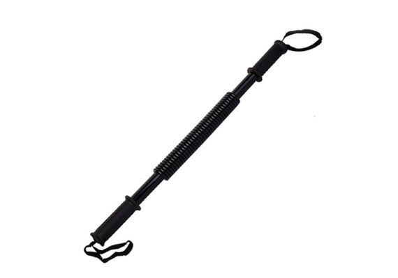 Силовий пружинний еспандер (палиця) EasyFit Power Twister 40 кг Чорний (EF-1642-40)