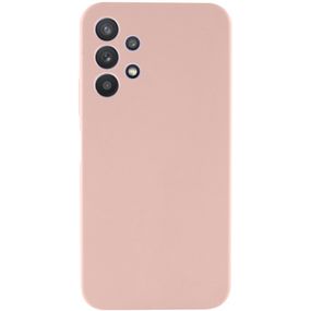 Чехол Silicone Cover Lakshmi Full Camera (AAA) для Samsung Galaxy A32 4G Розовый / Pink Sand