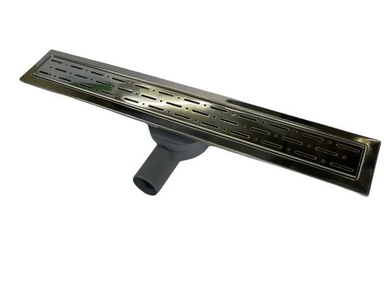 Душовий канал з горизонтальним фланцем Maxiflow VEGA LUX 50 см решітка Дощ 4078.0Y050K.050.1