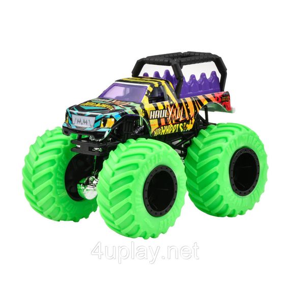 Подарунковий набір 2 монстр-траки Хот Вілс Оригінал Hot Wheels Monster Trucks Piran-Ahhhh vs Haul Y'All | Зображення 2