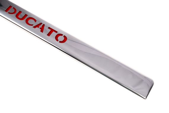 Планка над номером LED (нерж.) Синя підсвітка для Fiat Ducato 2006-2024 та рр | Зображення 3
