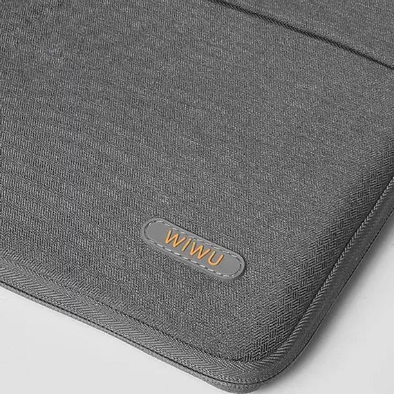 Сумка для ноутбуку WIWU Pilot Sleeve 15.6" Сірий | Зображення 2