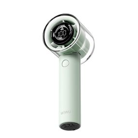 Портативний вентилятор з дисплеєм WIWU WI-FS010 Green