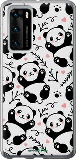 Чохол на Huawei P40 Панди "4318u-1840-2448"
