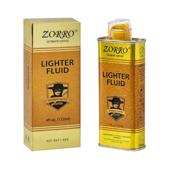 Бензин Для Зажигалок Zorro Gold Lighter Fluid 133ml