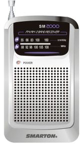 Радіоприймач Smarton SM 2000 Сріблястий