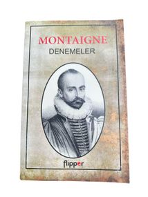 Исторический  роман Монтеня ( Испытания), на турецком языке, 271 страниц, Б/У.