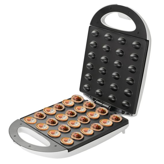 Горішниця електрична Adler AD 3039 XL біла, форма для горішків з антипригарним покриттям | Зображення 1