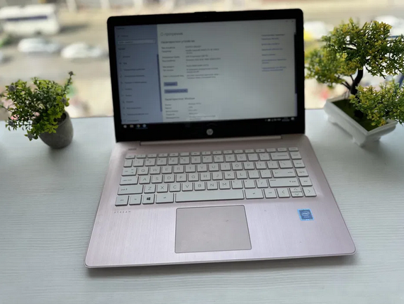 Ультрабук Hp Stream 14.0" HD IPS Intel ! 4/64GB Pink Б/В | Зображення 2