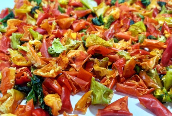 Сушеный сладкий перец (кусочками) 100г | Зображення 5