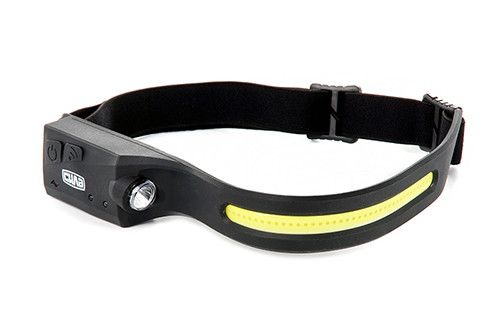 Ліхтар налобний універсальний із сенсором 350 Лм (Li-ion 1200 мА·год) СІЛА 9005141