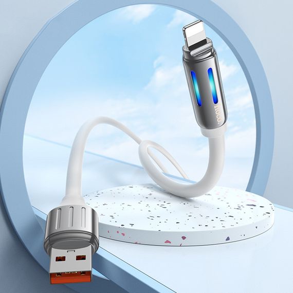 Дата кабель Hoco U136 Prize USB to Lightning 2.4A (1.2m) | Зображення 2