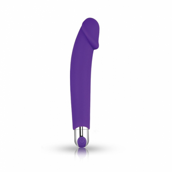 Ефективний вібромасажер Rechargeable IJOY Silicone Dildo Sex Aura | Зображення 2