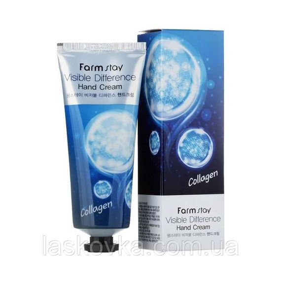Крем для рук із колагеном FarmStay Visible Difference Hand Cream Collagen | Зображення 2